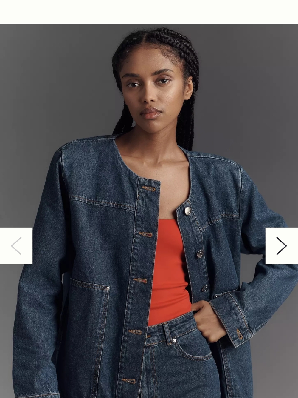 ALIGNE Bahareh Utility Denim Jacket - Picture 4 of 4